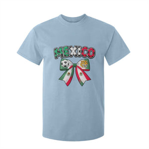 Mexico National Soccer Lover T Shirt For Kid Soccer Pride Fan Gift TS12 Light Blue Print Your Wear