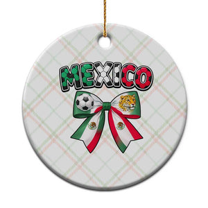 Mexico National Soccer Lover Ceramic Ornament Soccer Pride Fan Gift TS12 1pc Christmas Plaid Print Your Wear