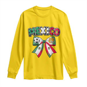 Mexico National Soccer Lover Long Sleeve Shirt Soccer Pride Fan Gift TS12 Daisy Print Your Wear