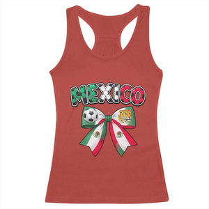 Mexico National Soccer Lover Racerback Tank Top Soccer Pride Fan Gift TS12 Red Print Your Wear