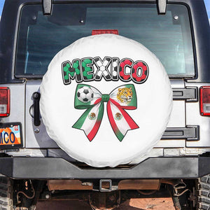 Mexico National Soccer Lover Spare Tire Cover Soccer Pride Fan Gift TS12 No hole White Print Your Wear