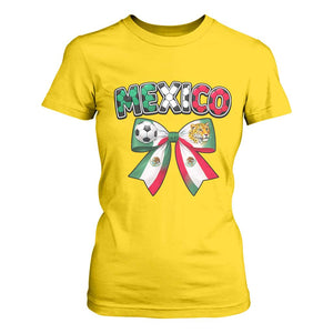 Mexico National Soccer Lover T Shirt For Women Soccer Pride Fan Gift TS12 Daisy Print Your Wear