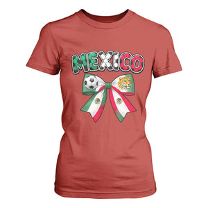 Mexico National Soccer Lover T Shirt For Women Soccer Pride Fan Gift TS12 Red Print Your Wear