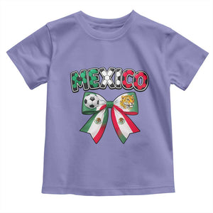 Mexico National Soccer Lover Toddler T Shirt Soccer Pride Fan Gift TS12 Violet Print Your Wear