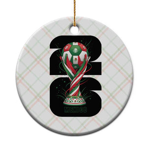 Proud Mexico National Soccer Lover Fan Gift Ceramic Ornament TS12 1pc Christmas Plaid Print Your Wear