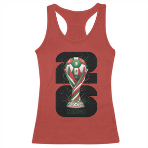 Proud Mexico National Soccer Lover Fan Gift Racerback Tank Top TS12 Red Print Your Wear