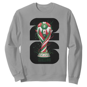 Proud Mexico National Soccer Lover Fan Gift Sweatshirt TS12 Sport Gray Print Your Wear