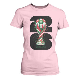 Proud Mexico National Soccer Lover Fan Gift T Shirt For Women TS12 Light Pink Print Your Wear