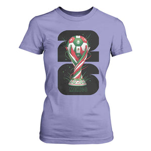 Proud Mexico National Soccer Lover Fan Gift T Shirt For Women TS12 Violet Print Your Wear