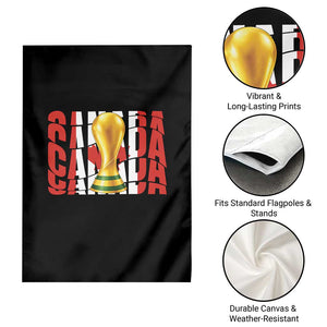 Proud Canada National Soccer Lover Fan Gift Garden Flag TS12 Print Your Wear