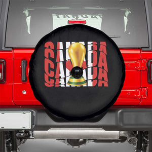 Proud Canada National Soccer Lover Fan Gift Spare Tire Cover TS12 Black Print Your Wear