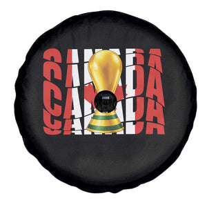 Proud Canada National Soccer Lover Fan Gift Spare Tire Cover TS12 Print Your Wear