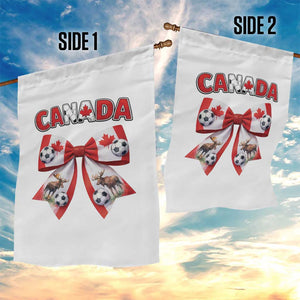 Proud Canadian National Soccer Lover Garden Flag Football Fan Gift TS12 Print Your Wear