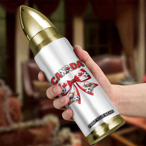 Proud Canadian National Soccer Lover Bullet Tumbler Football Fan Gift TS12 Print Your Wear