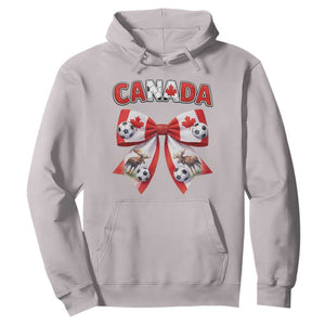 Proud Canadian National Soccer Lover Hoodie Football Fan Gift TS12 Ice Gray Print Your Wear