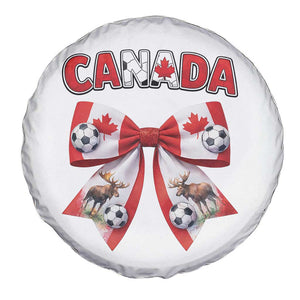 Proud Canadian National Soccer Lover Spare Tire Cover Football Fan Gift TS12 Print Your Wear