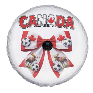 Proud Canadian National Soccer Lover Spare Tire Cover Football Fan Gift TS12 Print Your Wear