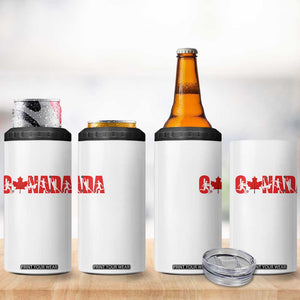 Canada National Soccer Lover 4 in 1 Can Cooler Tumbler Proud Canadian Fan Gift TS12 Print Your Wear