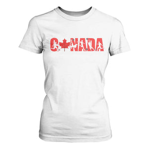 Canada National Soccer Lover T Shirt For Women Proud Canadian Fan Gift TS12 White Print Your Wear