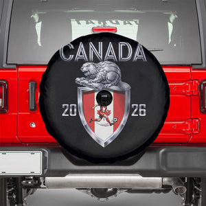 Canada National Soccer Fan Spare Tire Cover Proud Canadian Gift TS12 Black Print Your Wear