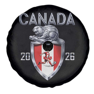 Canada National Soccer Fan Spare Tire Cover Proud Canadian Gift TS12 Print Your Wear