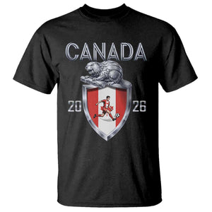 Canada National Soccer Fan T Shirt Proud Canadian Gift TS12 Black Print Your Wear