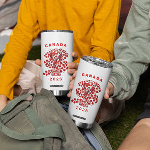 Proud Canada National Soccer Fan 2026 Patriotic Gift Tumbler Cup TS12 Print Your Wear