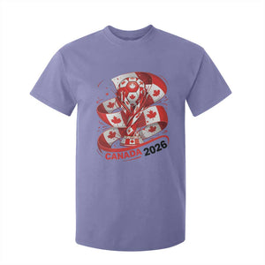Canada Soccer Fan T Shirt For Kid International Football Lover Gift TS12 Violet Print Your Wear