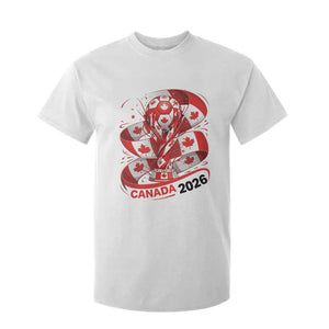 Canada Soccer Fan T Shirt For Kid International Football Lover Gift TS12 White Print Your Wear