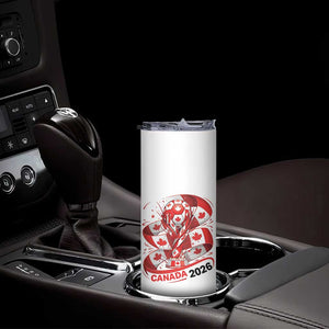 Canada Soccer Fan Skinny Tumbler International Football Lover Gift TS12 Print Your Wear