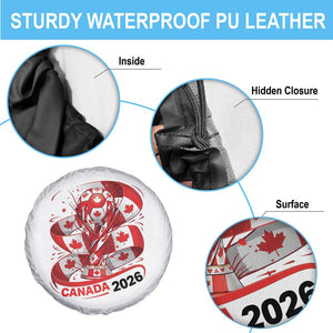 Canada Soccer Fan Spare Tire Cover International Football Lover Gift TS12 Print Your Wear