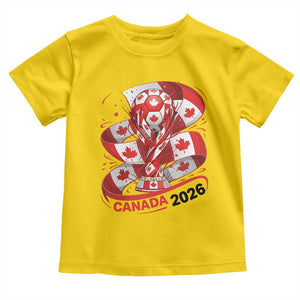 Canada Soccer Fan Toddler T Shirt International Football Lover Gift TS12 Daisy Print Your Wear