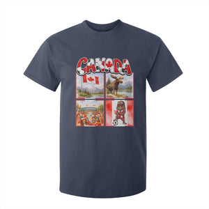 Proud Canada National Soccer Fan 2026 Gift T Shirt For Kid TS12 Navy Print Your Wear