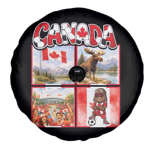 Proud Canada National Soccer Fan 2026 Gift Spare Tire Cover TS12 Print Your Wear