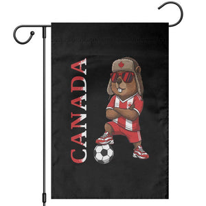Proud Canada Soccer Beaver Garden Flag Funny Football Fan Gift TS12 Black Print Your Wear
