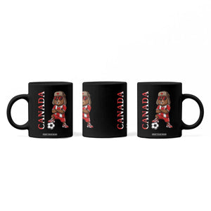 Proud Canada Soccer Beaver Coffee Mug Funny Football Fan Gift TS12 Print Your Wear