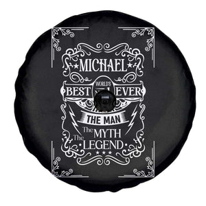 Michael The Man The Myth The Legend Spare Tire Cover Vintage Gift For Michael Name TS12 Print Your Wear
