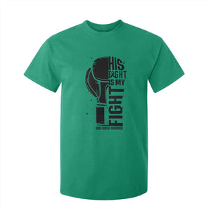 Skin Cancer Warrior Boxing Gift T Shirt For Kid His Fight My Fight TS12 Irish Green Print Your Wear