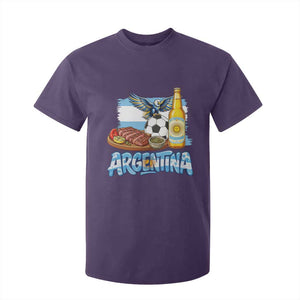 Argentine Pride Soccer And Beer T Shirt For Kid Football Fan Graphic