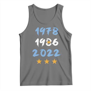 Argentina 3 Stars Champions Tank Top 1978 1986 2022 Football Pride