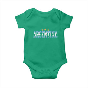 Proud Argentina Futbol Supporter National Pride Gift Baby Onesie