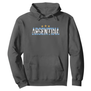 Proud Argentina Futbol Supporter National Pride Gift Hoodie