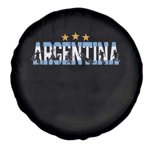 Proud Argentina Futbol Supporter National Pride Gift Spare Tire Cover