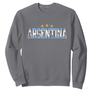 Proud Argentina Futbol Supporter National Pride Gift Sweatshirt