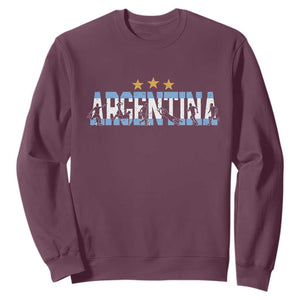 Proud Argentina Futbol Supporter National Pride Gift Sweatshirt