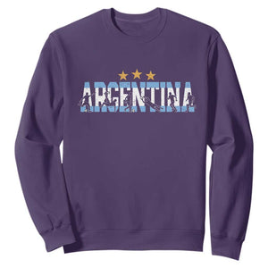 Proud Argentina Futbol Supporter National Pride Gift Sweatshirt