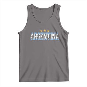 Proud Argentina Futbol Supporter National Pride Gift Tank Top