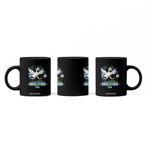 Funny Argentina Soccer Goose Coffee Mug Football Fan Graphic