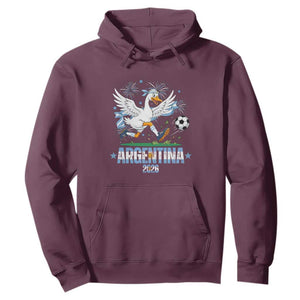 Funny Argentina Soccer Goose Hoodie Football Fan Graphic