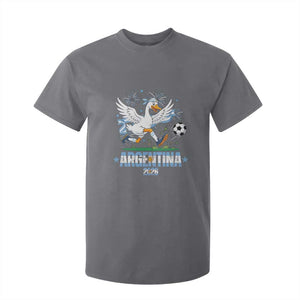 Funny Argentina Soccer Goose T Shirt For Kid Football Fan Graphic